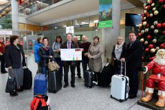Kirchseeoner Delegation besucht Carrigaline in Irland