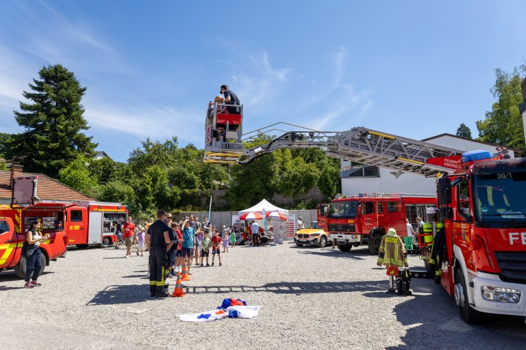 Blaulichtmeile Kinderfest 2025