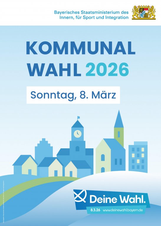 Kommunalwahl 2026 Plakat STMI