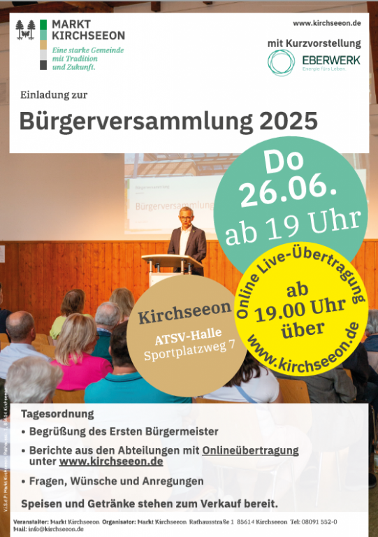 Bürgerversammlung 2025