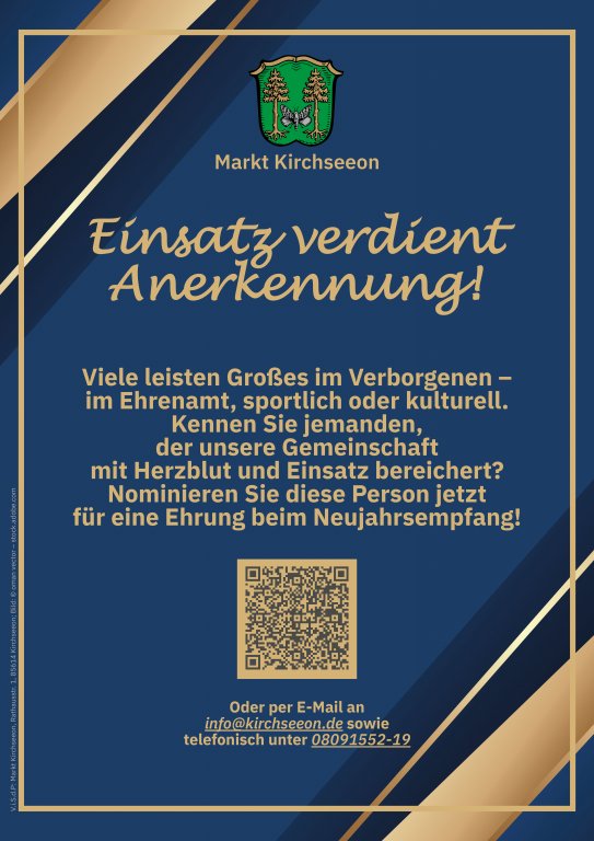 Vorschläge Neujahrsempfang