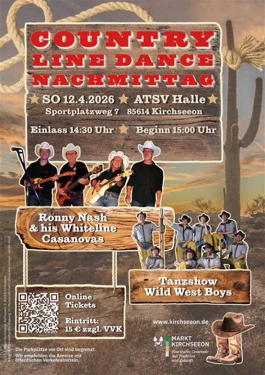 Ronny Nash Country- und Line Dance-Nachmittag