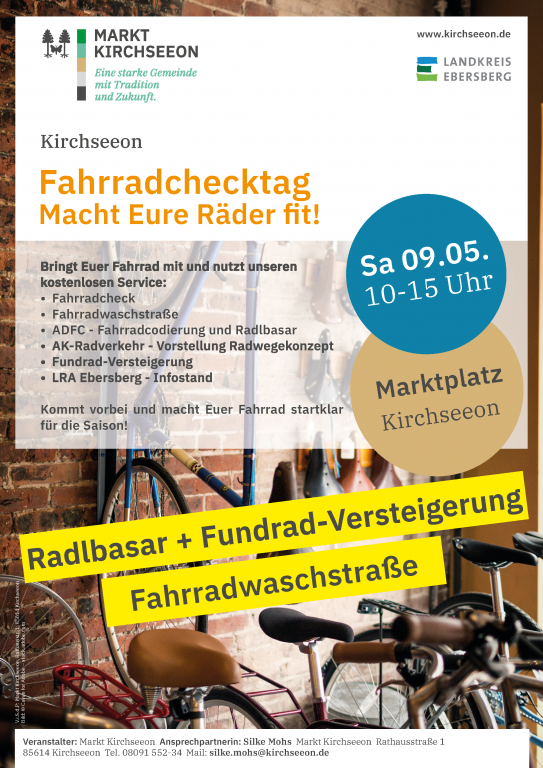 Plakat Fahrradchecktag 2026